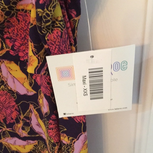 LuLaRoe Brand Maxi skirt Size XXS NWT - Picture 3 of 3